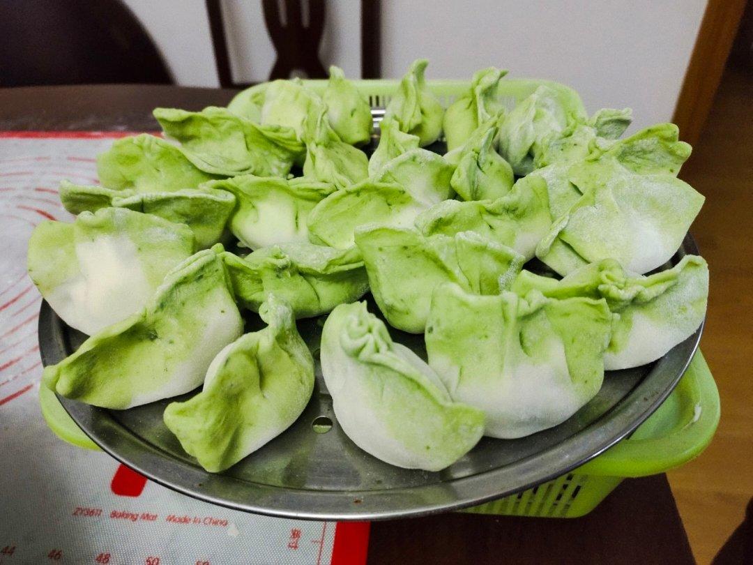 翡翠白菜饺