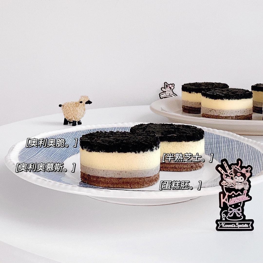 奥利奥半熟芝士蛋糕