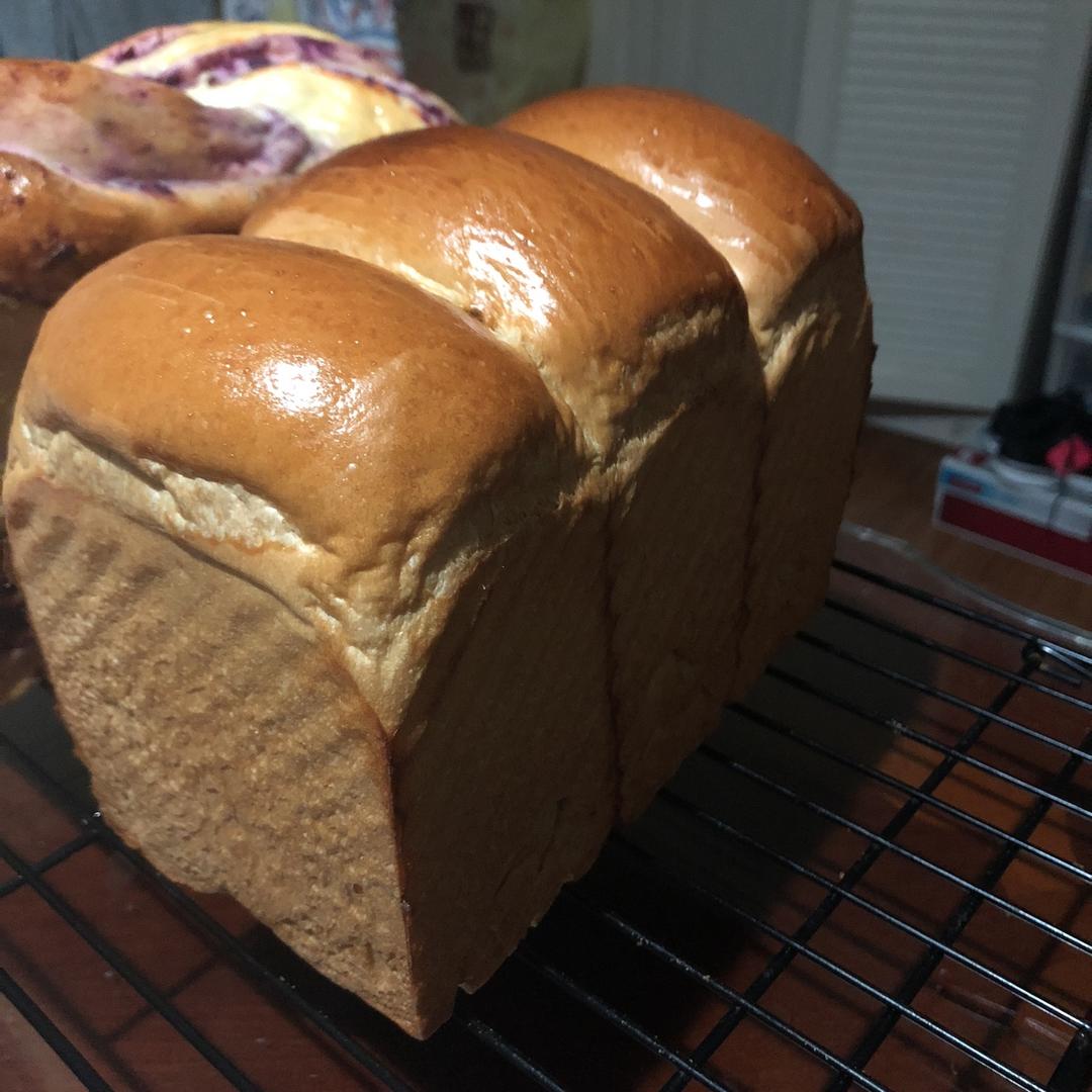 咖啡吐司～17小时冷藏中种