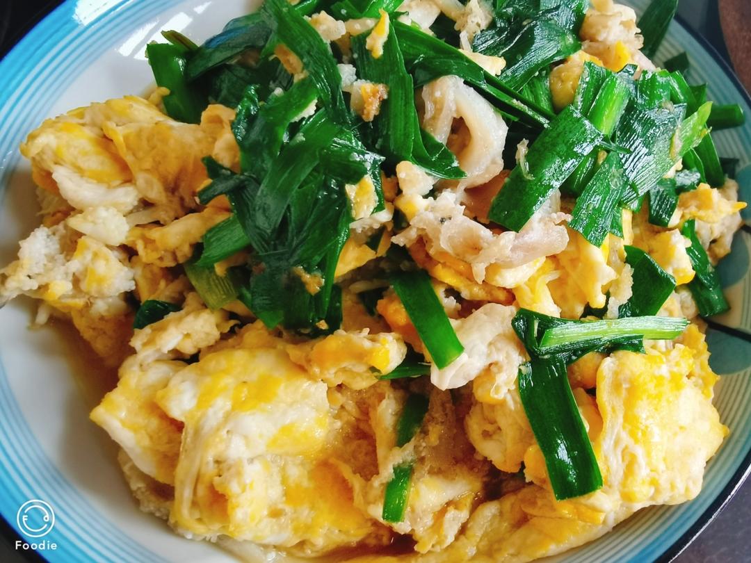 面条鱼炒鸡蛋