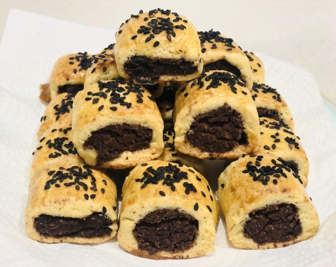 麻尼玛尼哄做的红豆沙酥