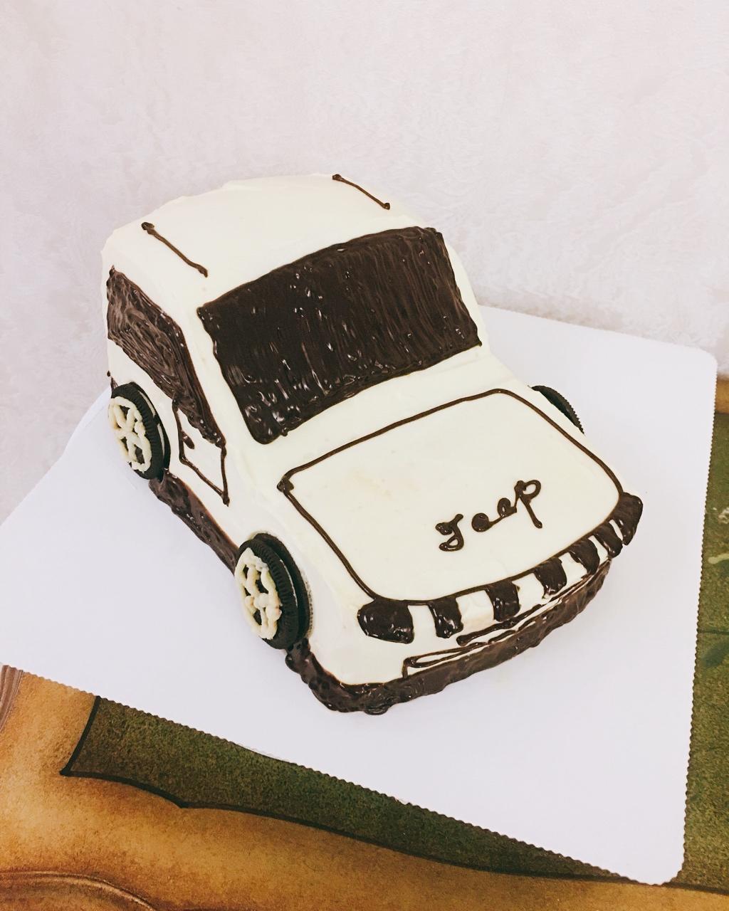 最潮的Jeep car cake汽车蛋糕