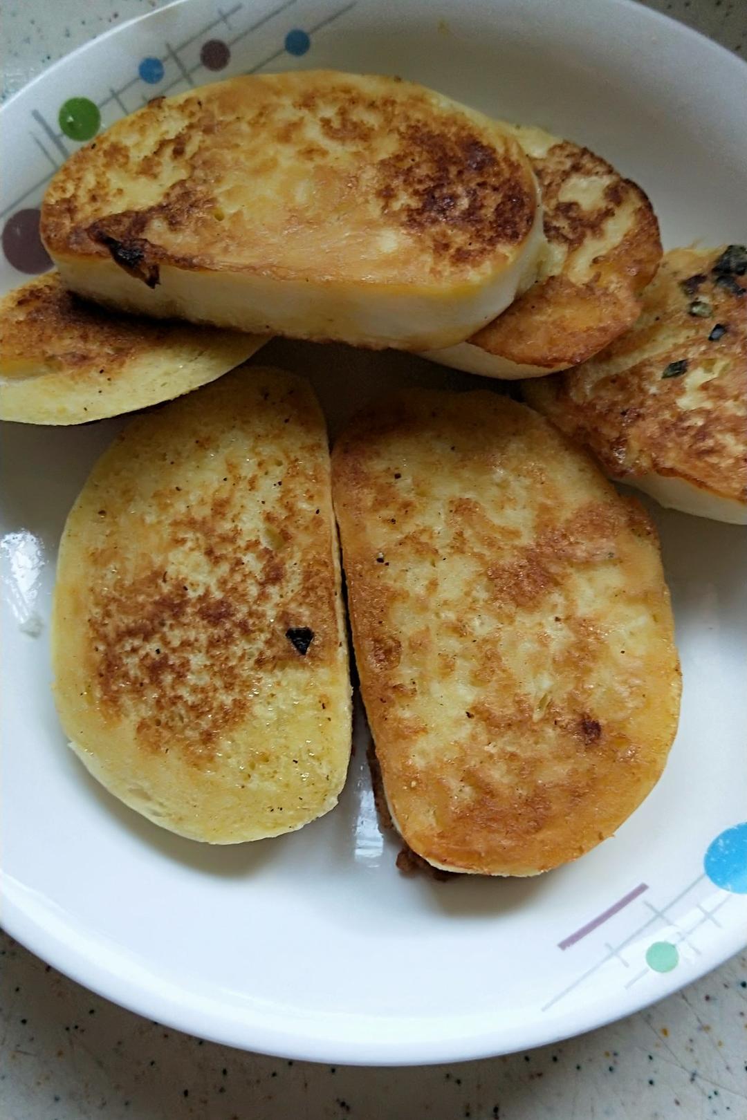 煎馒头片