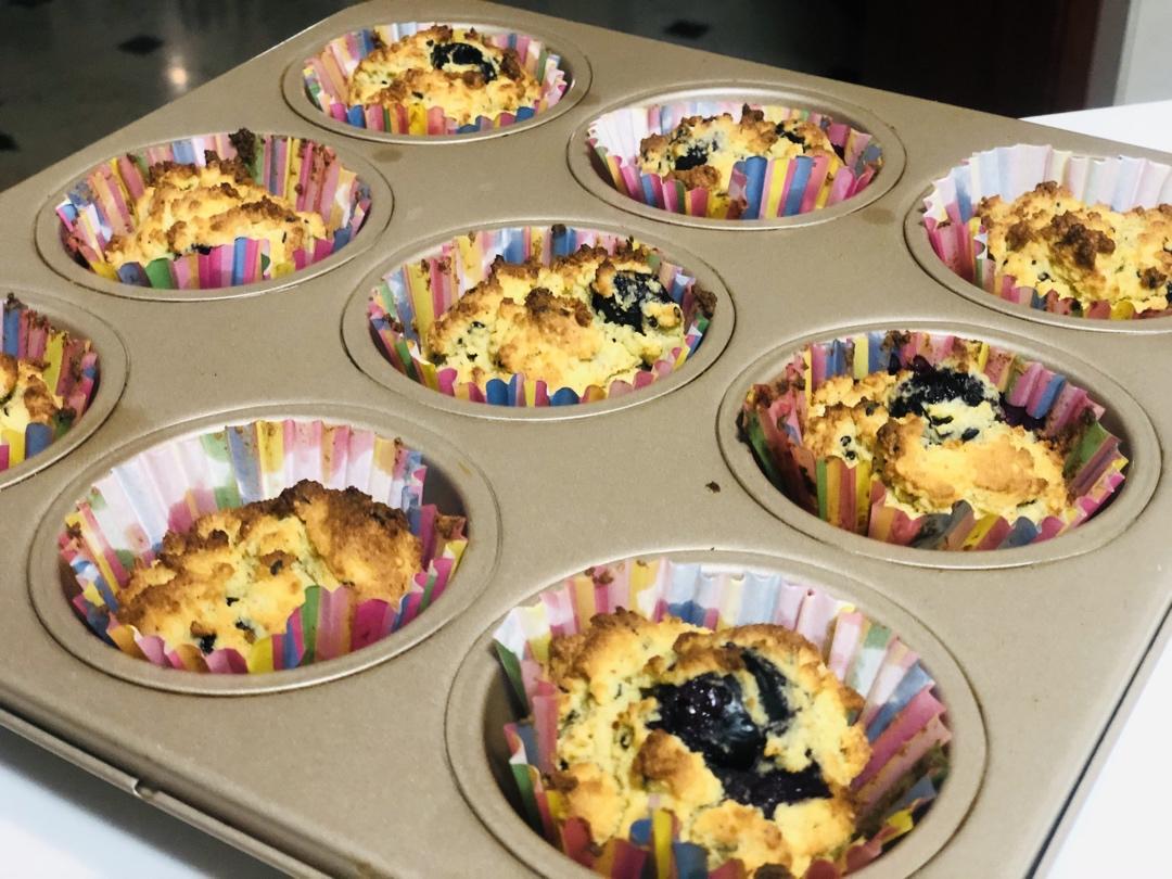 生酮低碳蓝莓马芬