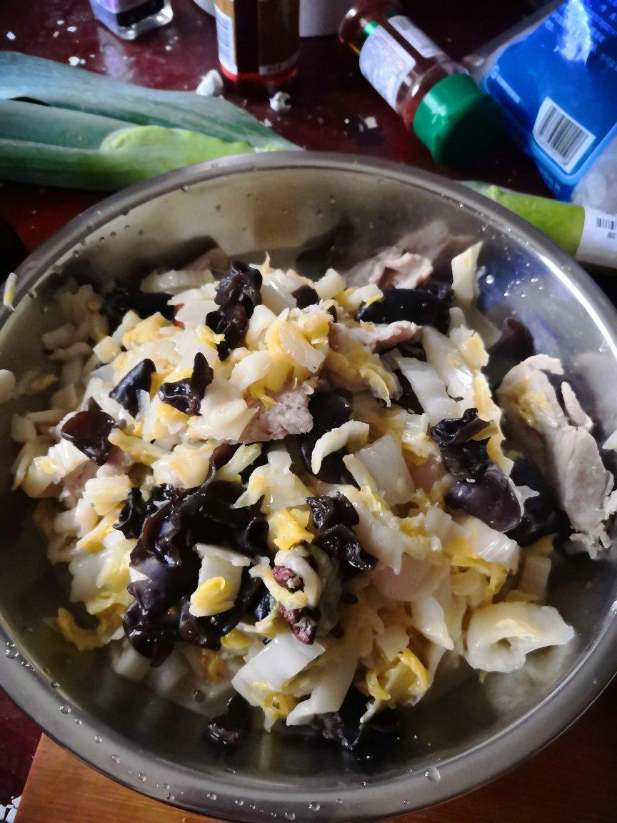 白菜炒肉