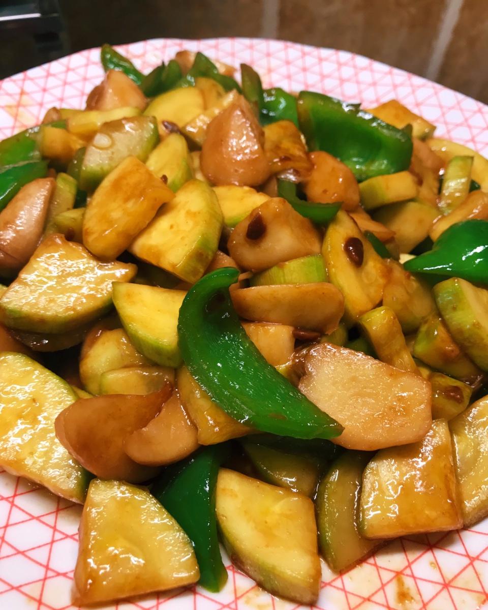 酱爆西葫芦「素」