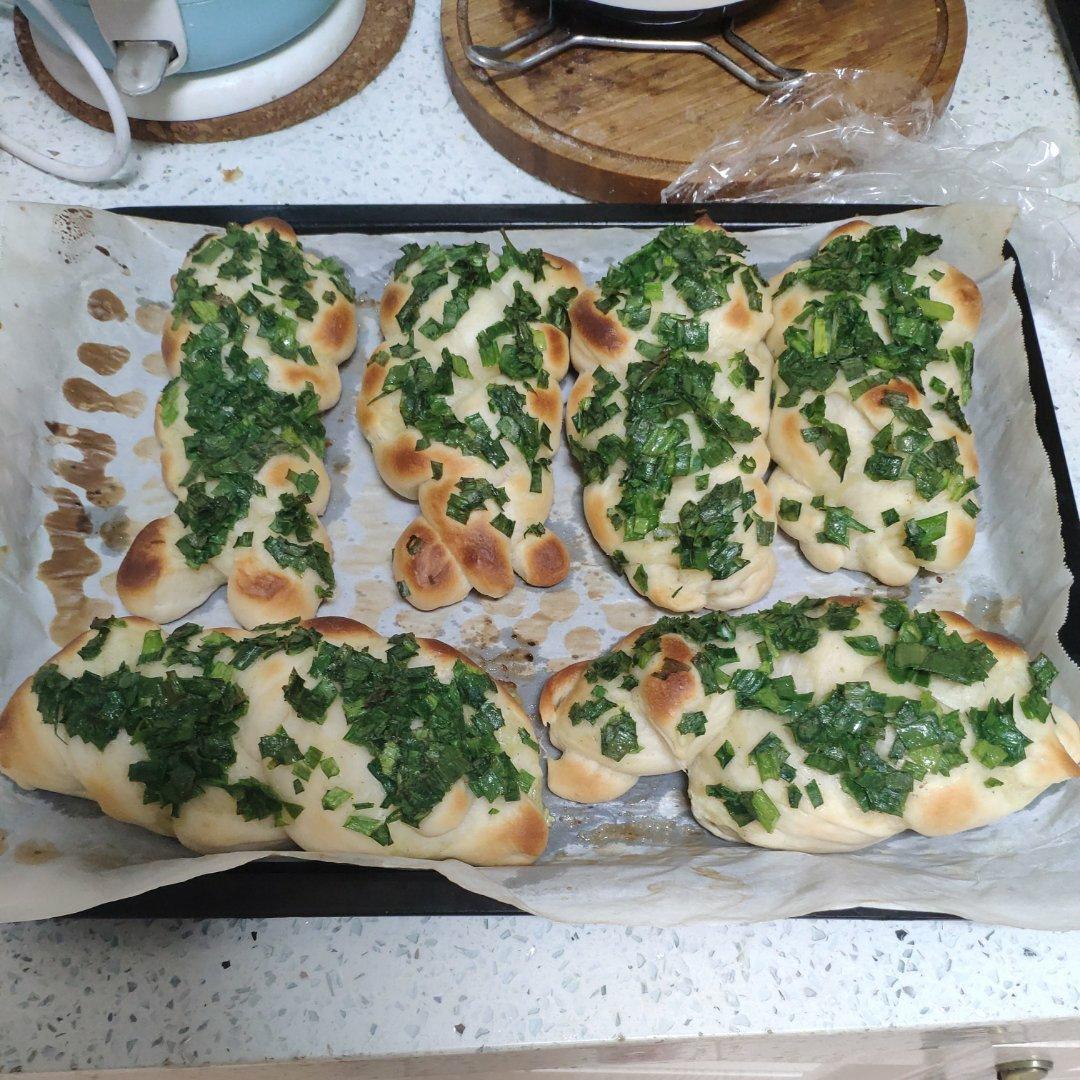 牛油香葱软面包 可以一天三顿都吃它！