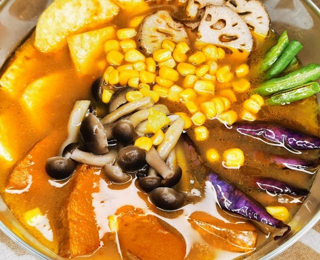 巨下饭的杂蔬汤咖喱纯素版的做法