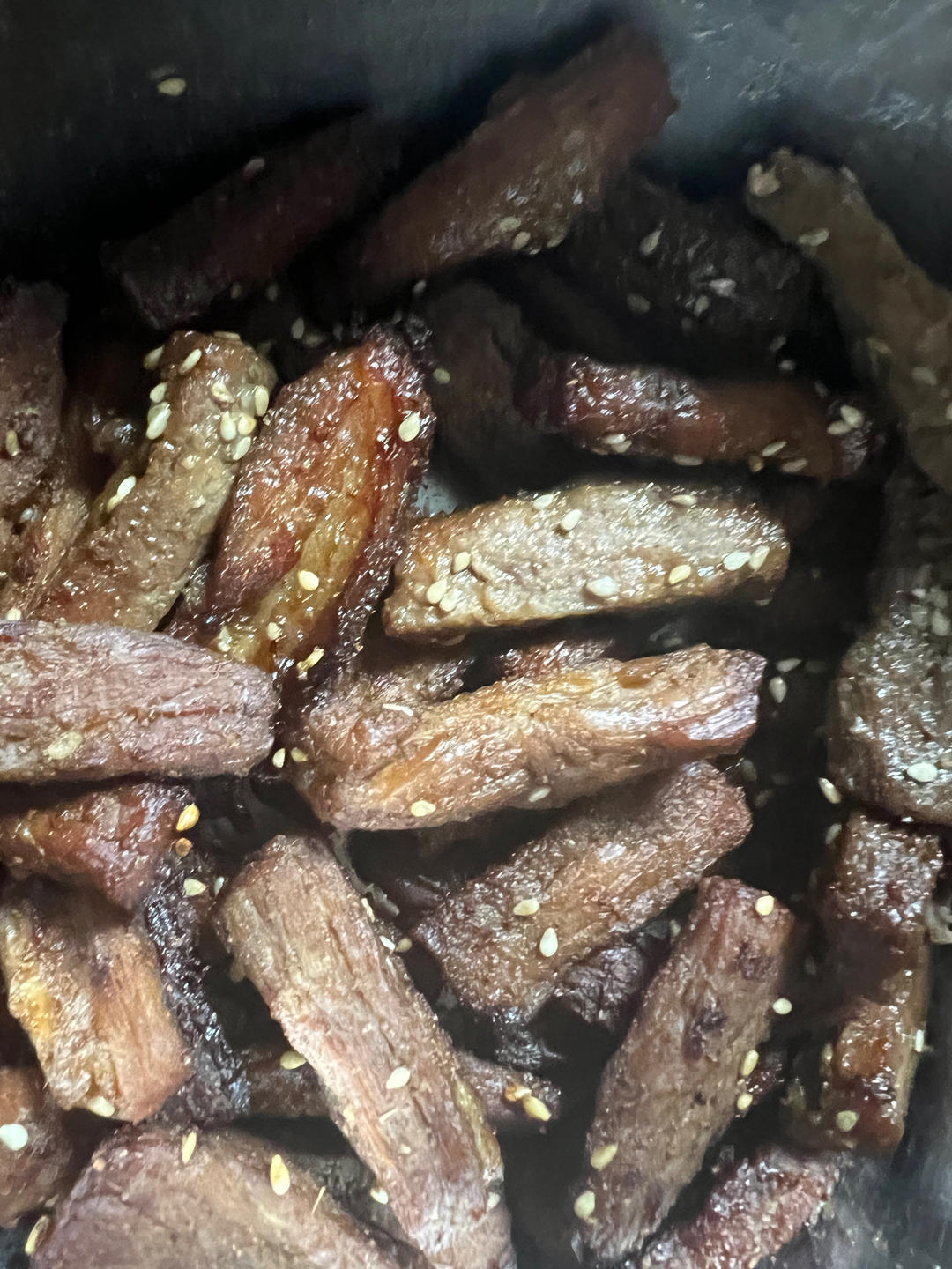 出游零食自己做｜香辣牛肉干（空气炸锅极简版）