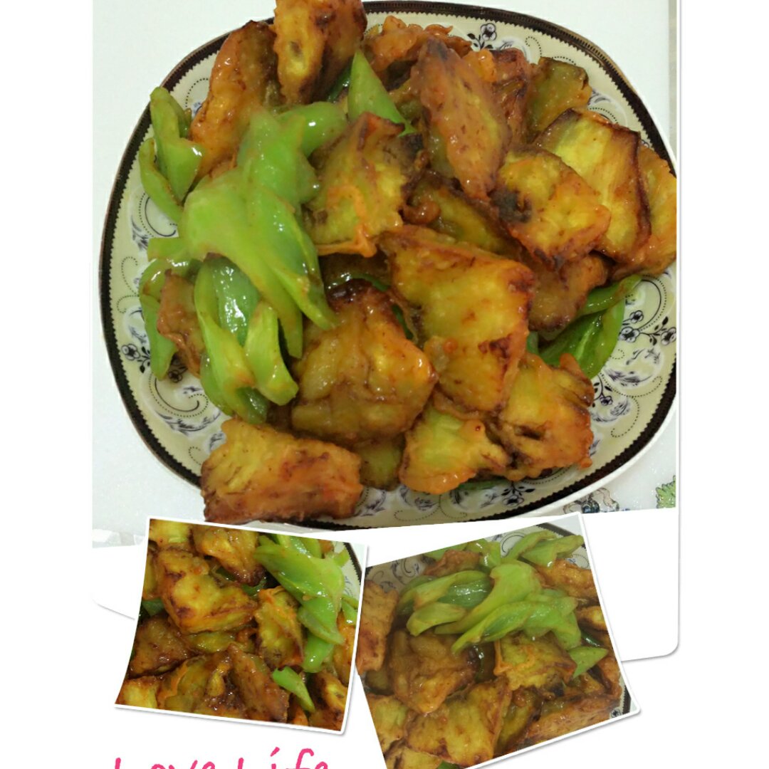 溜肉段烧茄子（东北硬菜呀哈哈）
