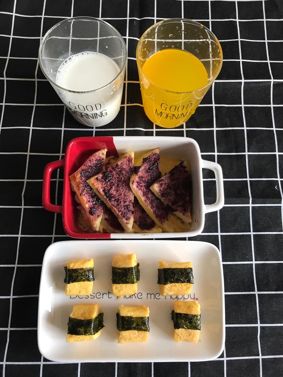 宝宝辅食：简单快手 双拼厚烧蛋