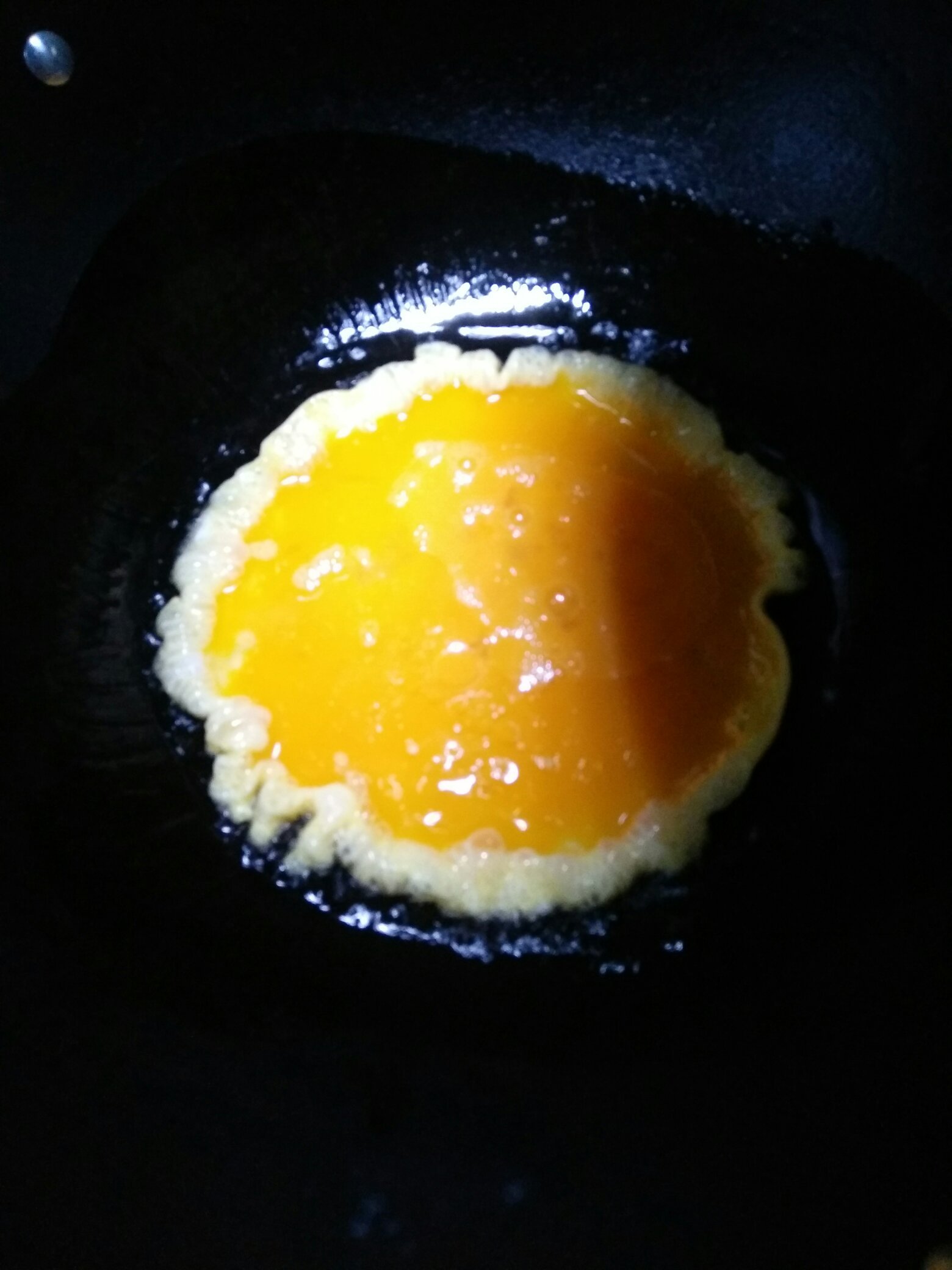 干菜鸡蛋炒饭的做法 步骤3