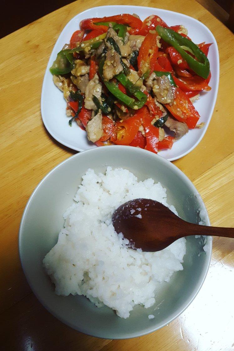 青椒炒肉丝