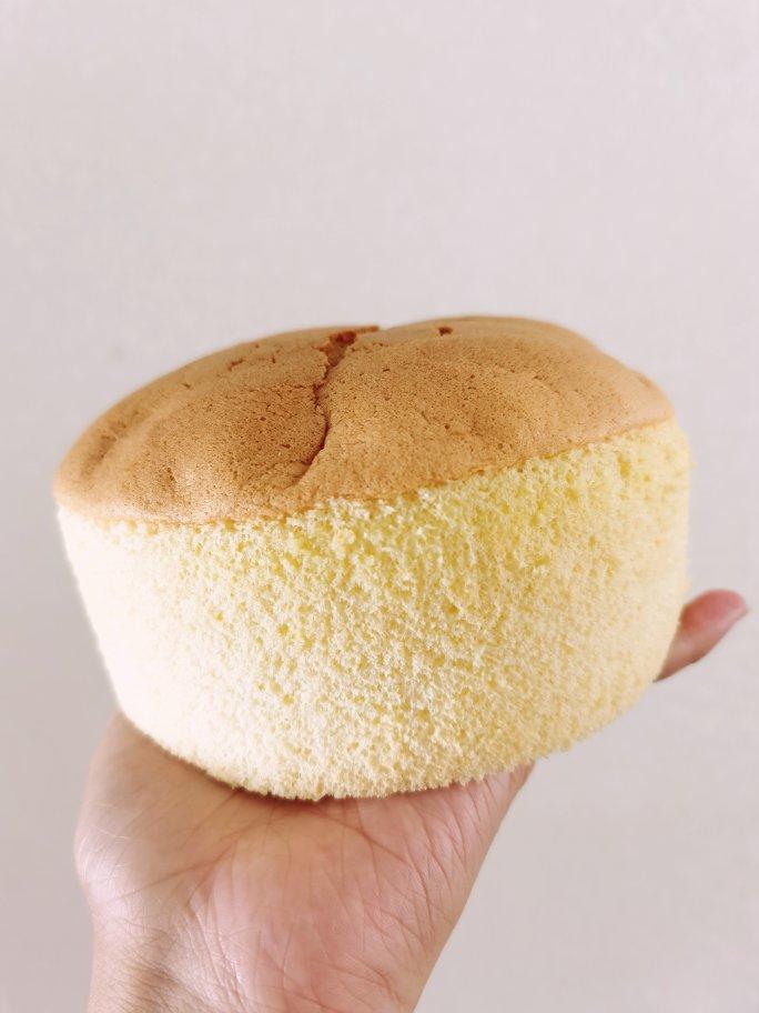 6寸活底做好吃的古早味蛋糕（附视频）