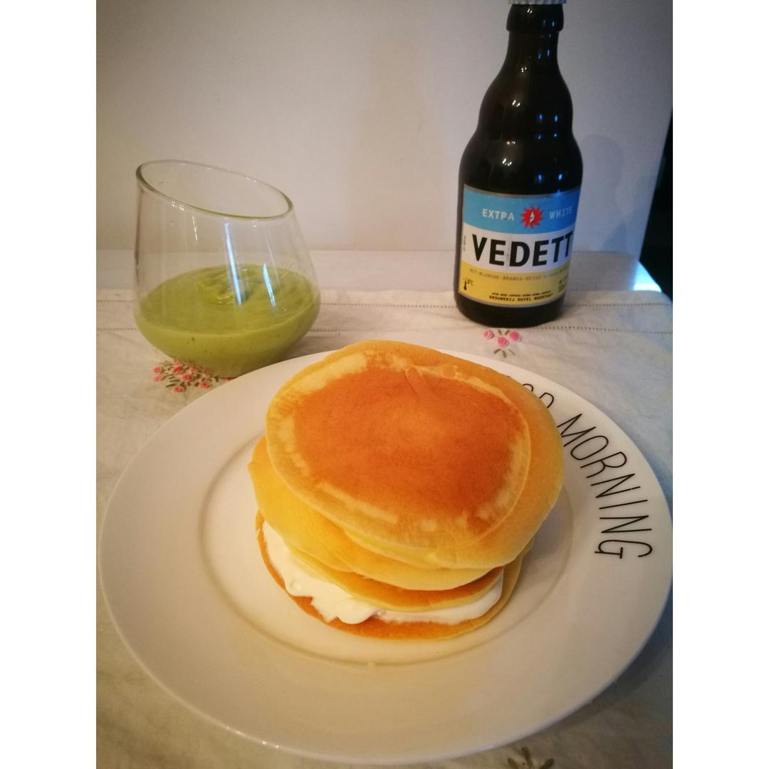 原味松饼Pancake。