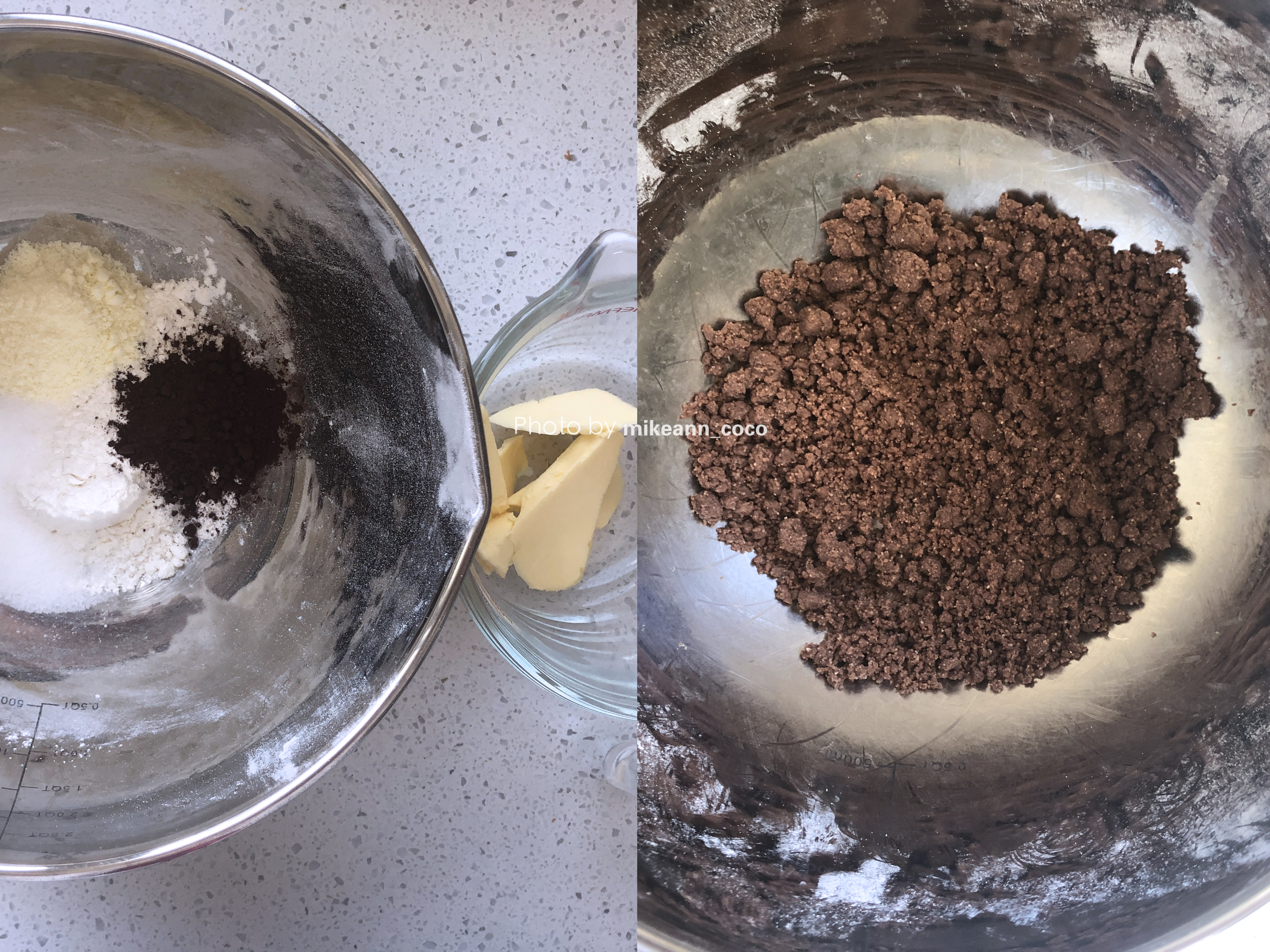 会爆浆的⭕️巧克力面包⭕️巧克力控的最爱的做法 步骤2