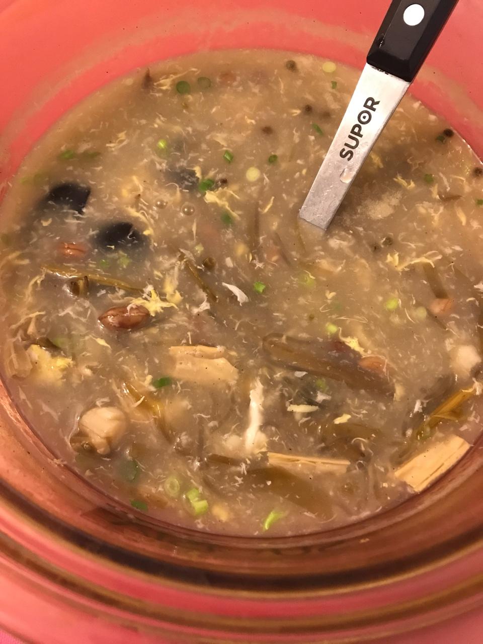 辣汤（注意是辣汤不是酸辣汤哦）