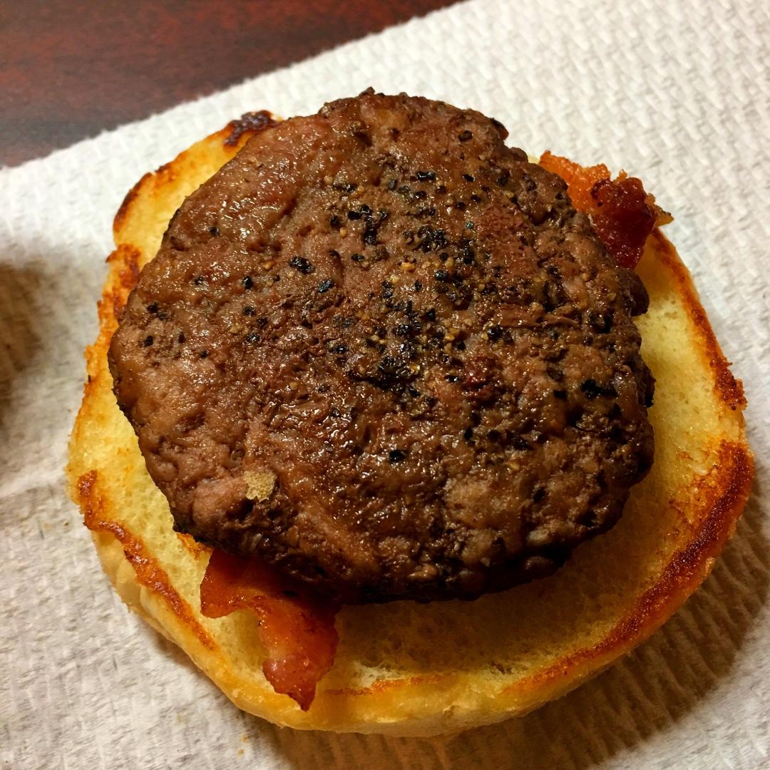 自制美式汉堡🍔