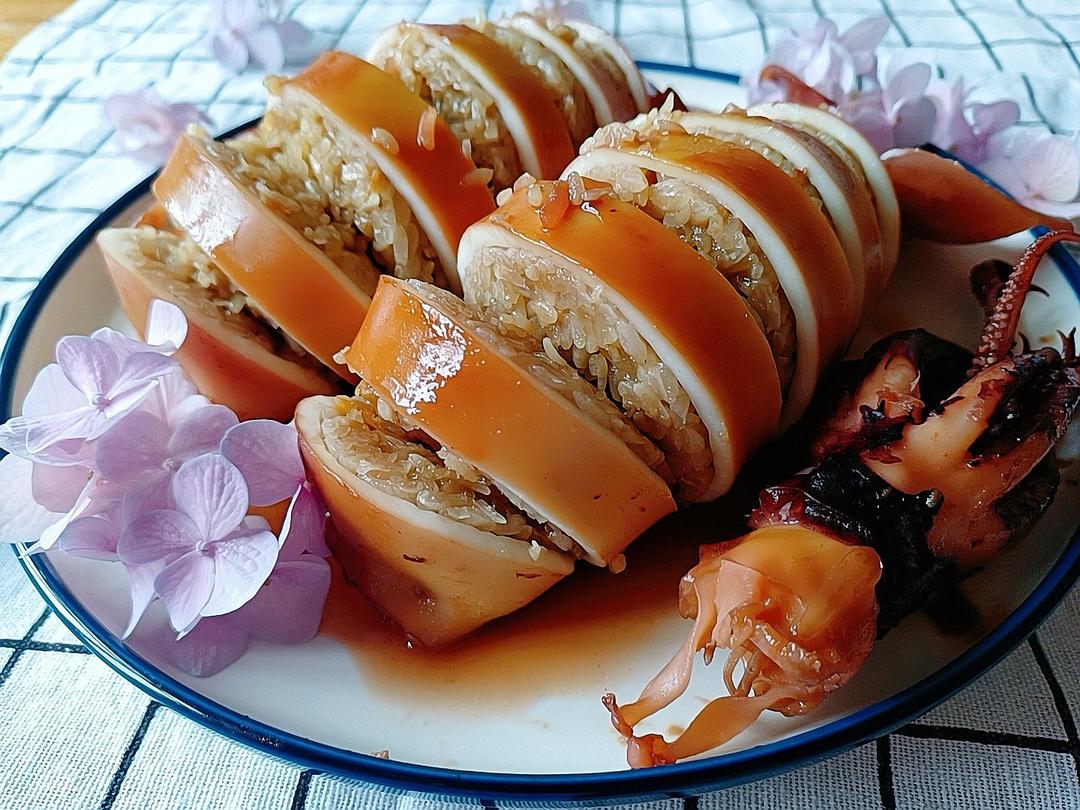 糯米鱿鱼卷