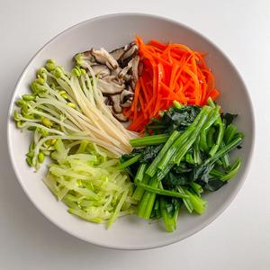 零厨艺减脂餐 ｜ 低卡🇰🇷韩式拌饭的做法 步骤3