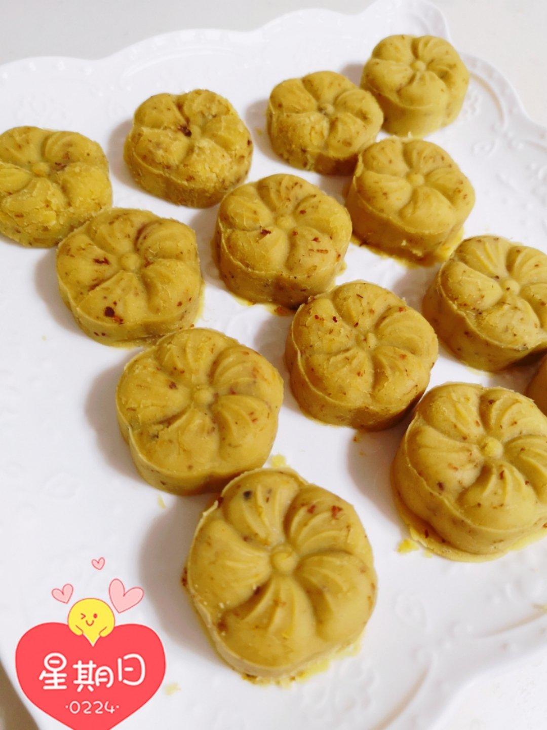 桂花（玫瑰）绿豆糕