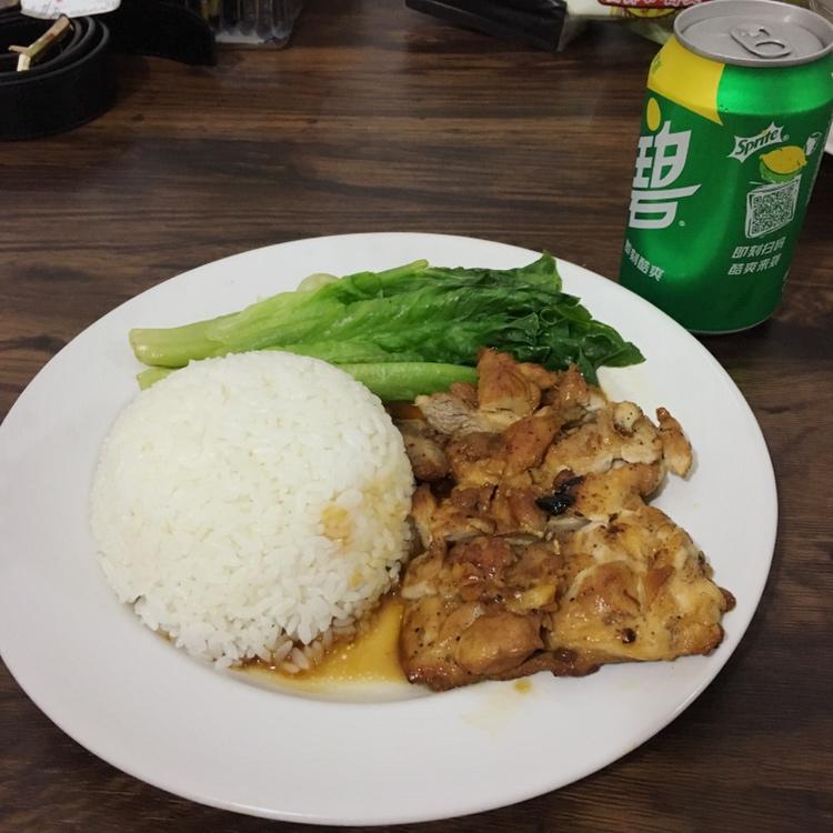 照烧鸡腿饭