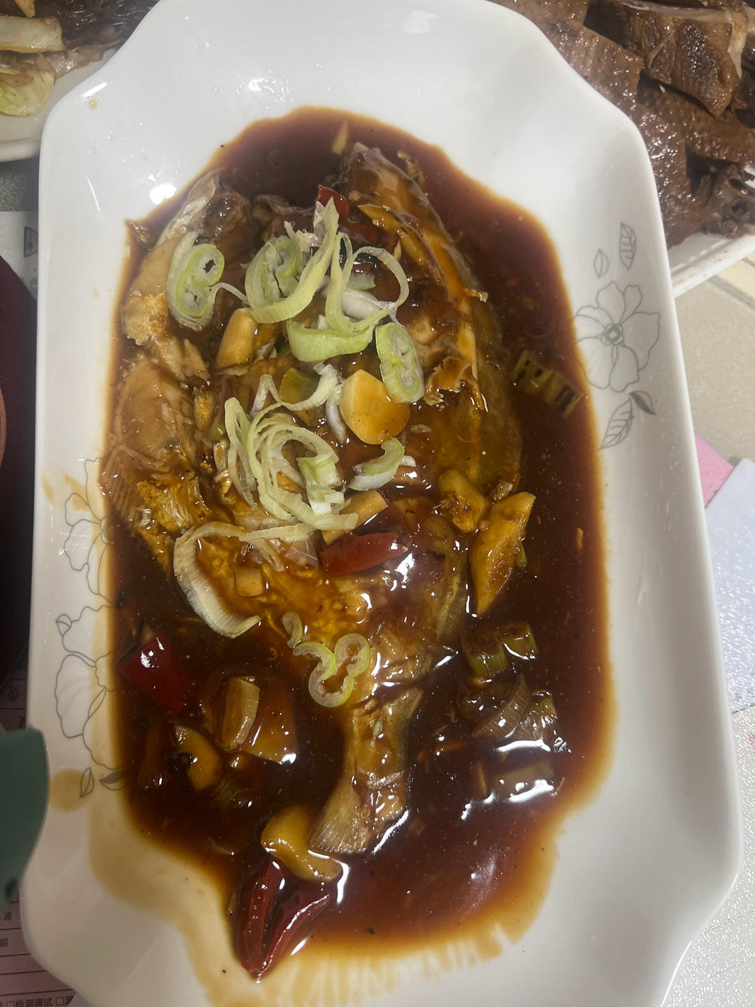 家常红烧鲳鱼