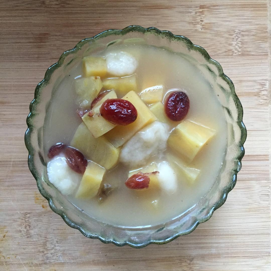 蔓越莓红薯糖水