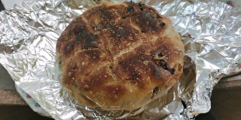 无糖无油·天然酵母全麦果缤纷欧包