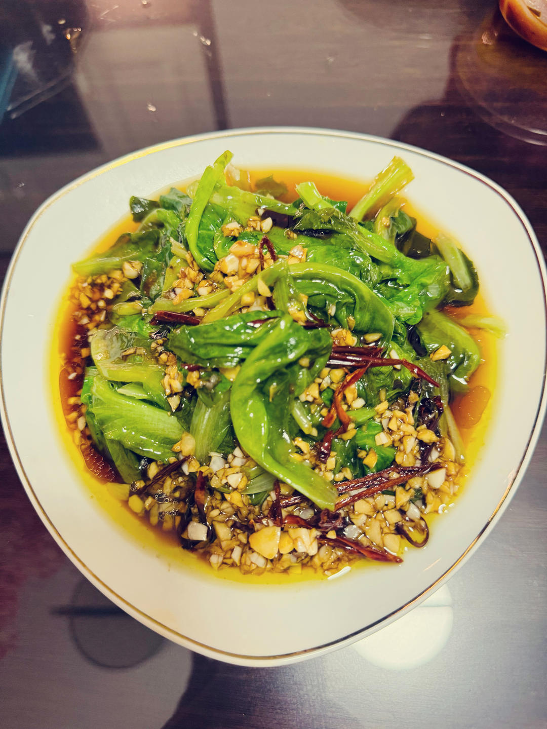 广式白灼生菜(酒店配方)