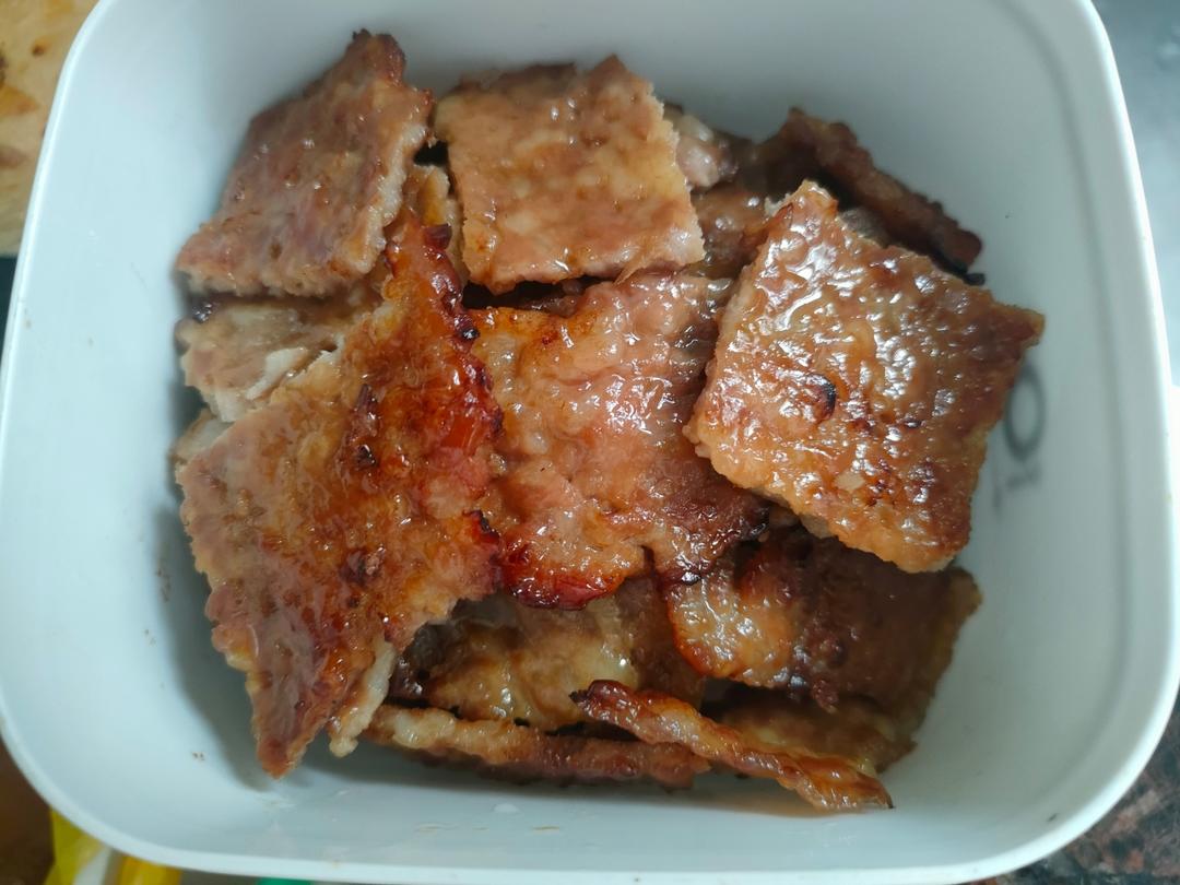 自制健康猪肉铺-空气炸锅版