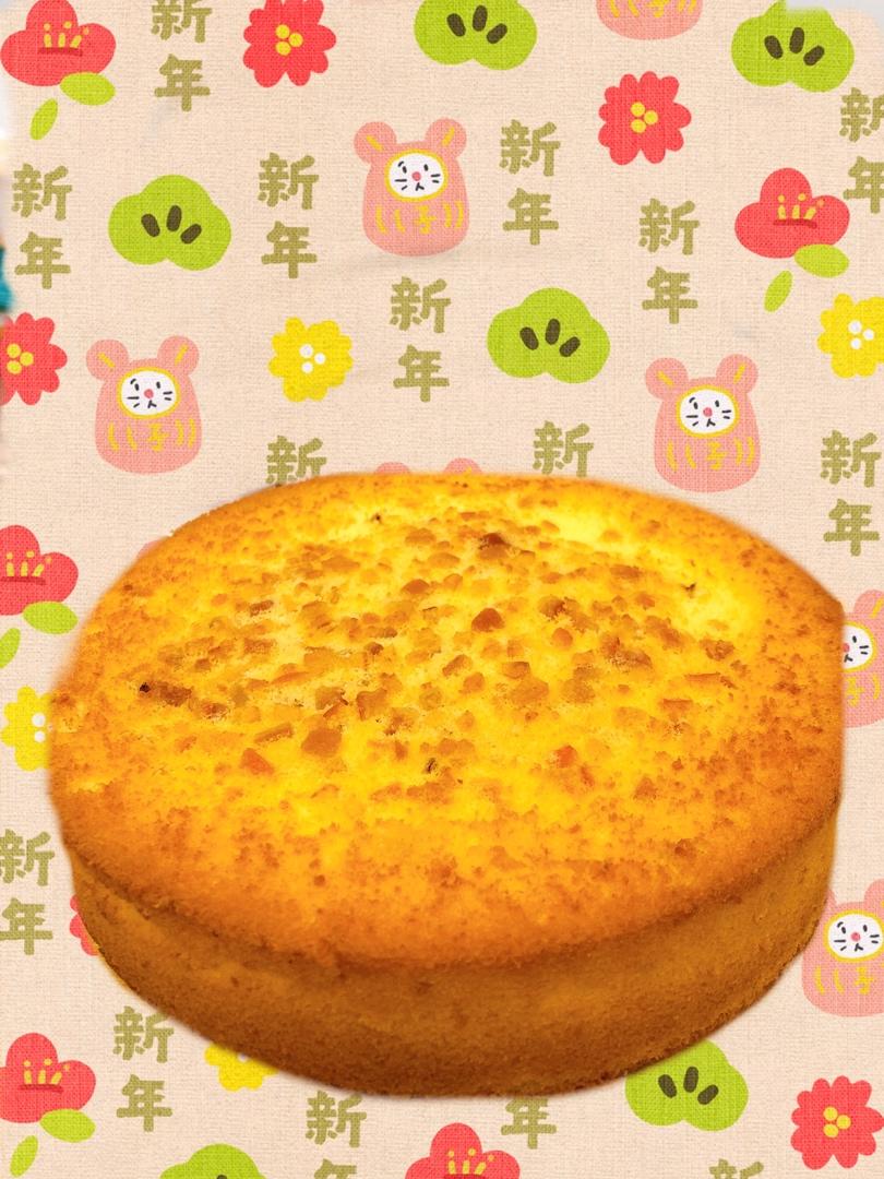 吃一口就沦陷的香橙戚风蛋糕