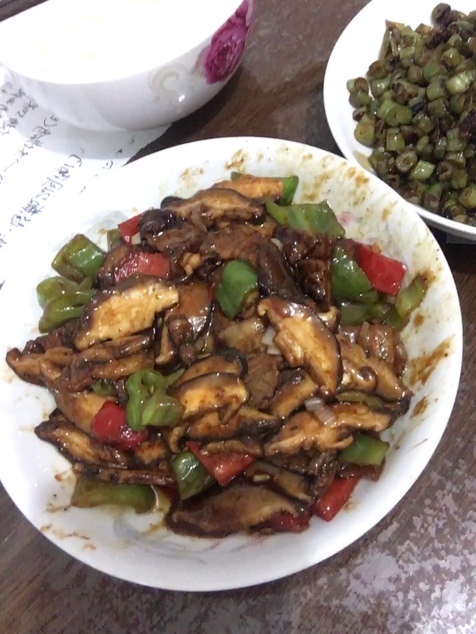 耗油香菇炒肉