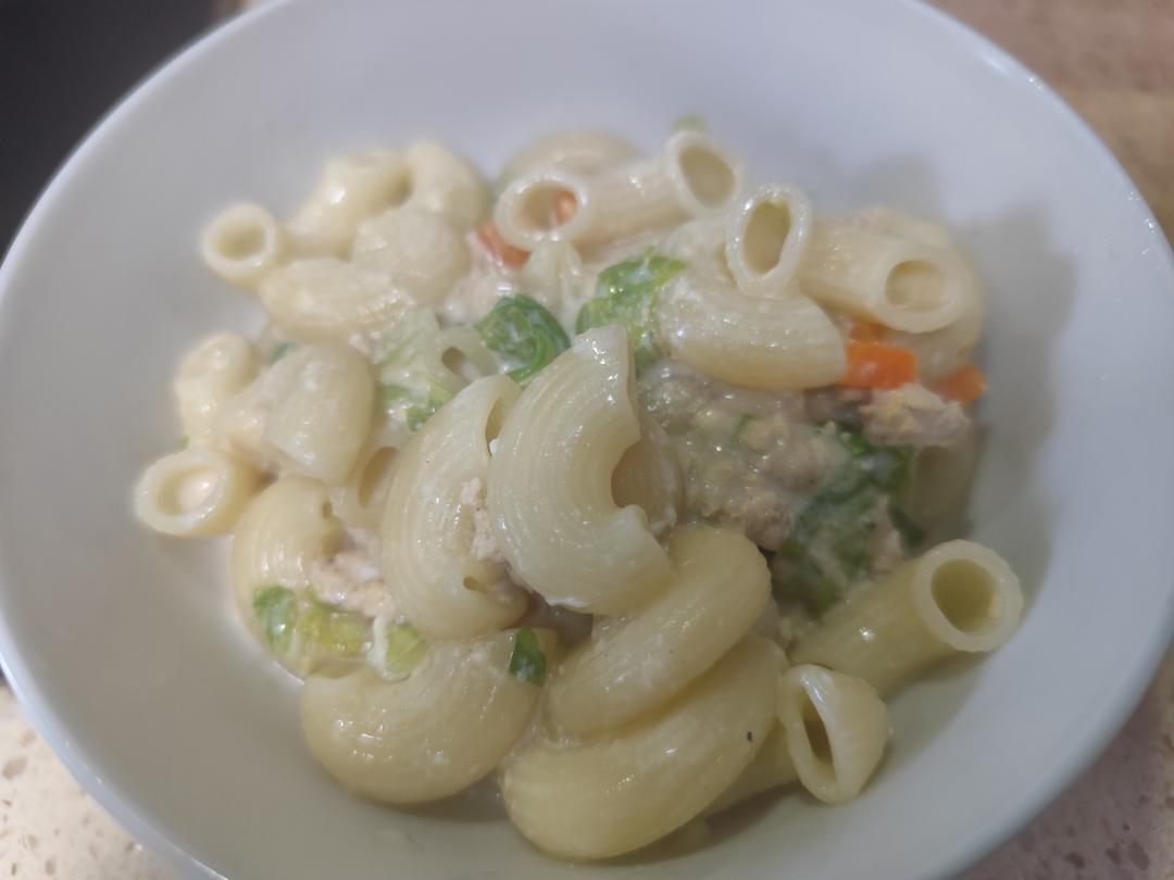 简版奶油通心粉(3人份)