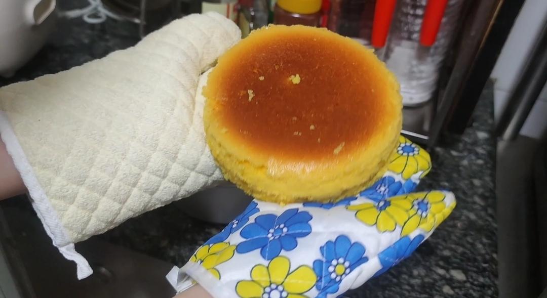 超简单的八寸柠檬蛋糕（松下蒸烤箱版）