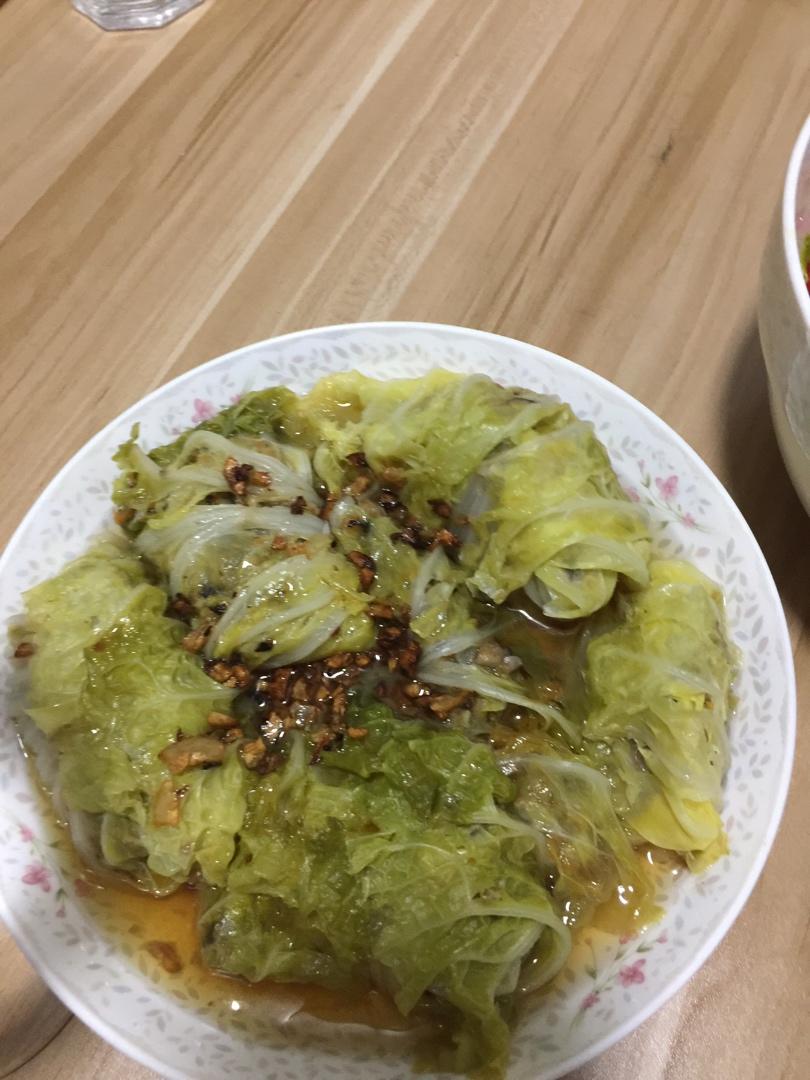 肉酿白菜卷