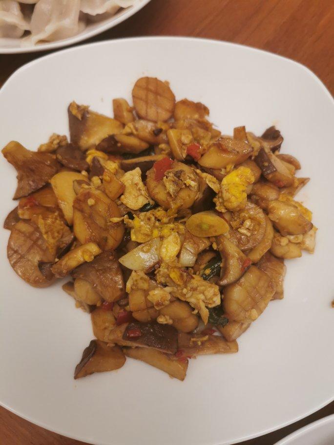 减脂爆浆的鸡腿菇