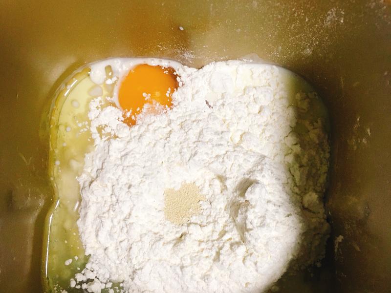 纯奶手撕吐司的做法 步骤1