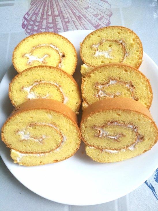 原味蛋糕卷(后蛋法)