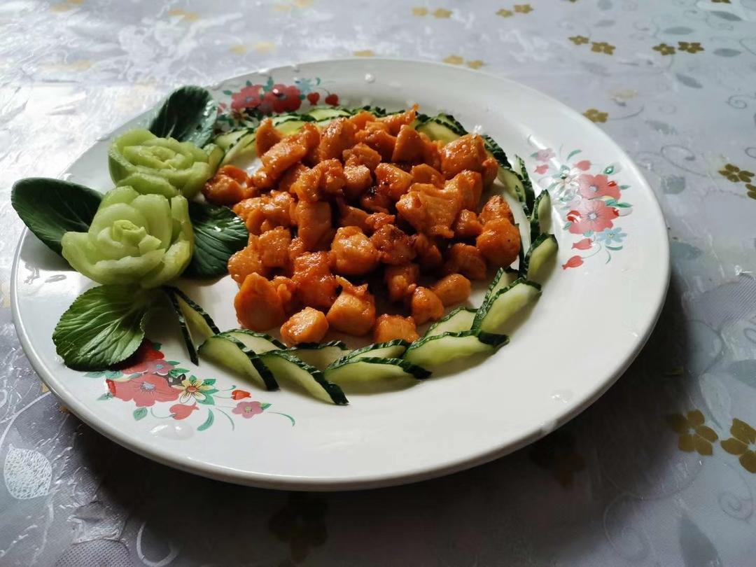 快手菜~奥尔良鸡丁