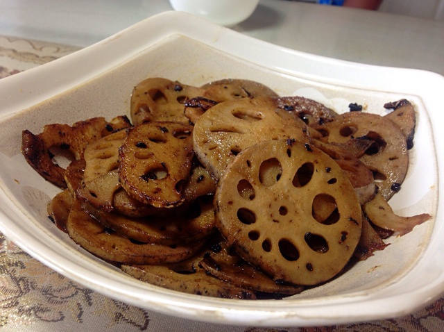 老干妈孜然莲藕