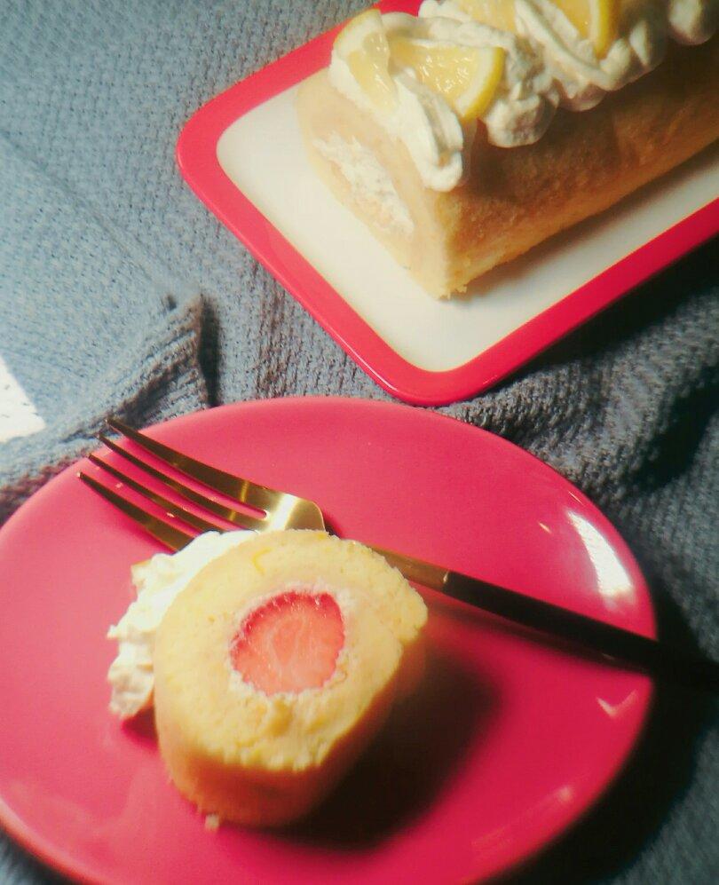 柠檬舒芙蕾蛋糕卷