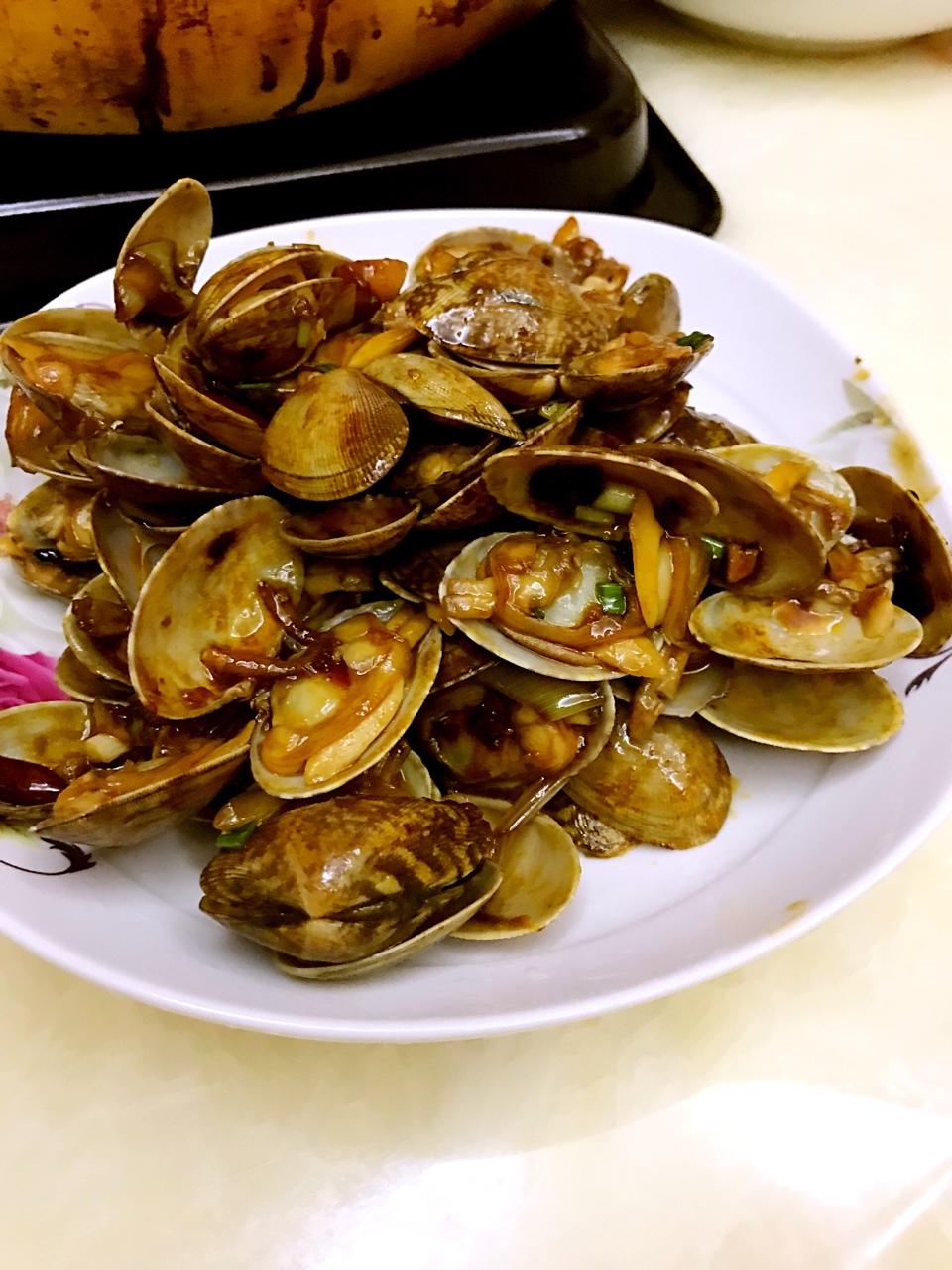 爆炒花蛤