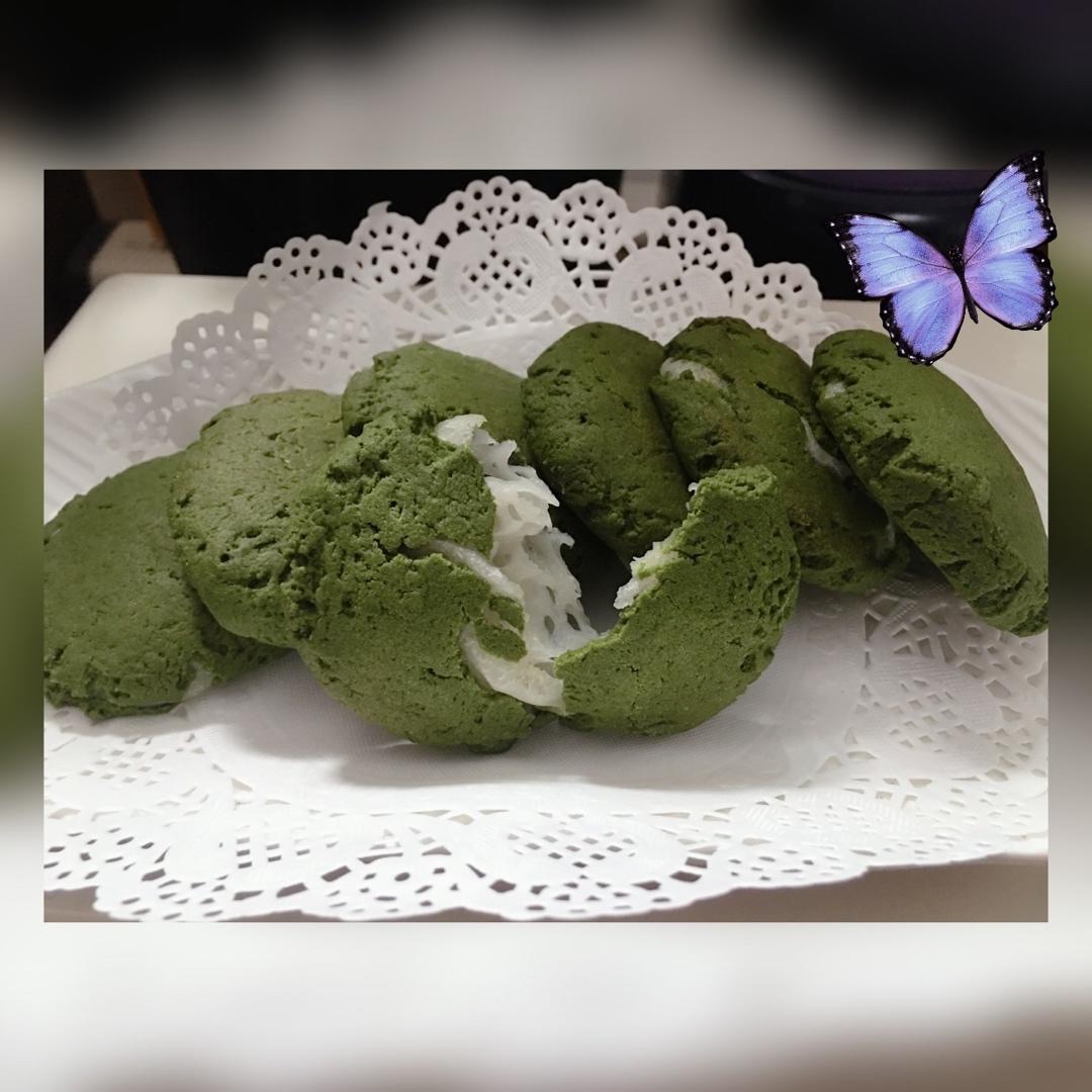 可可/抹茶麻薯夹心软曲奇