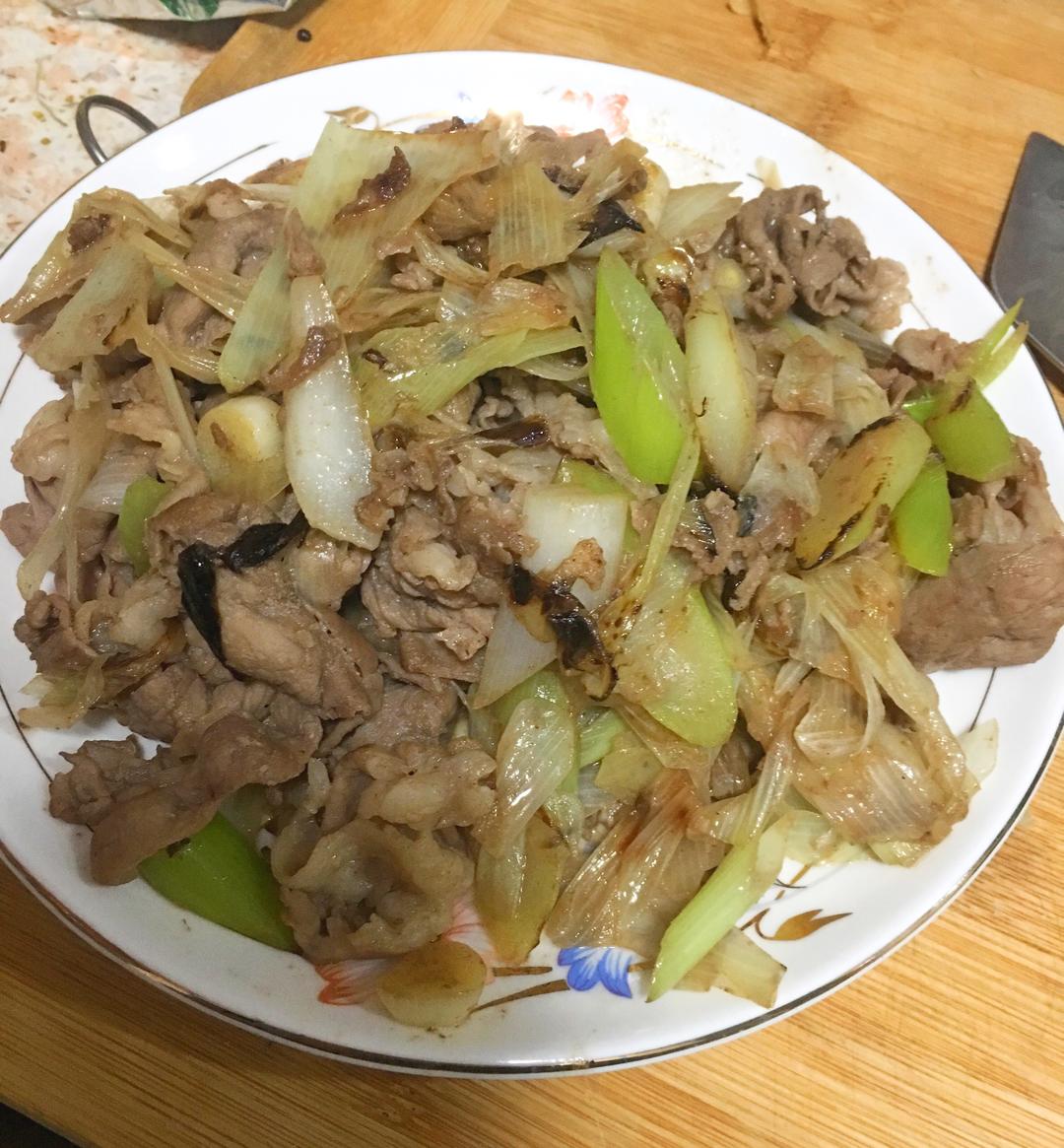 葱爆羊肉