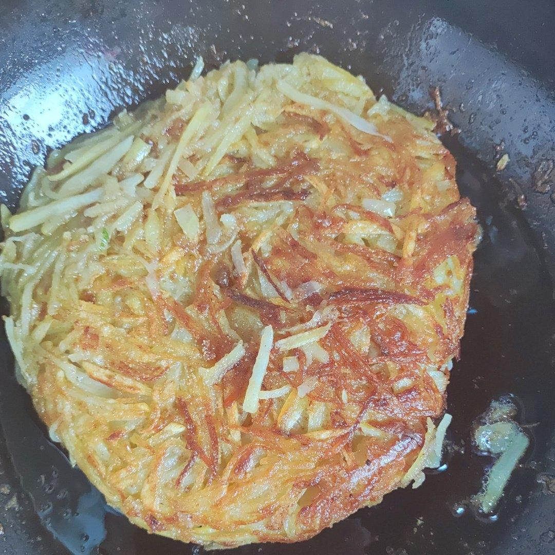 香煎土豆丝饼（超简单）