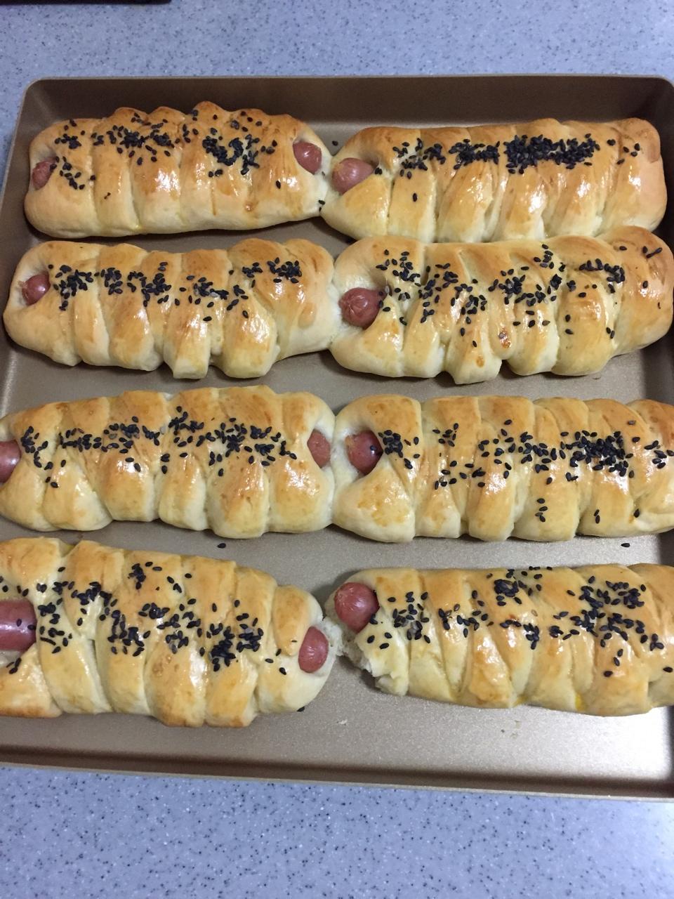 台湾风味香肠面包