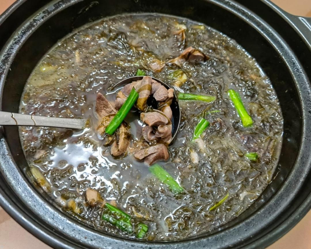 鸡杂紫菜汤(1鸡4吃之四)的做法