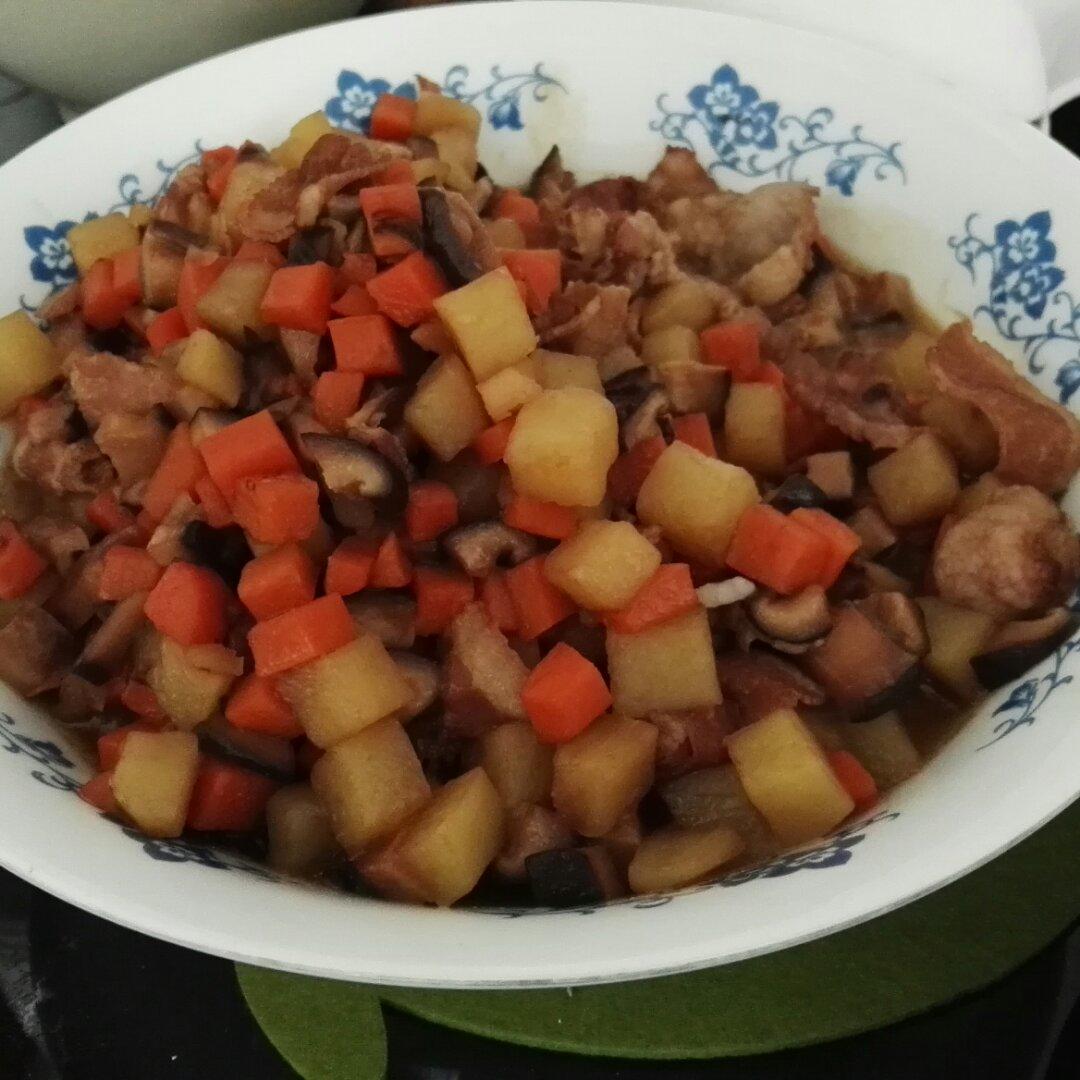 蚝油香菇丁 Shiitake mushroom in oyster sauce