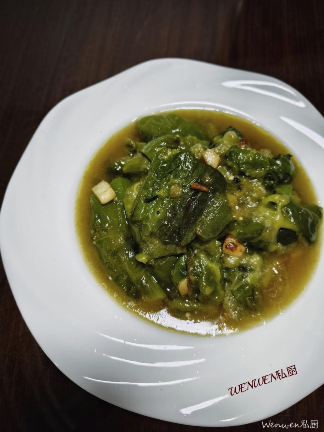 麻椒焖茄丁